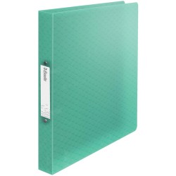 Caiet Mecanic A4 2 Inele 25mm/32mm Coperta Flexibila Verde Colour'breeze Esselte