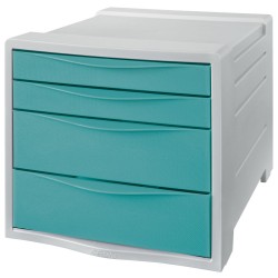 Cabinet 4 Sertare Albastru Colour'breeze Esselte