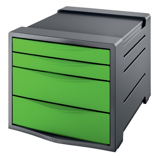 Cabinet 4 Sertare Verde Vivida Esselte