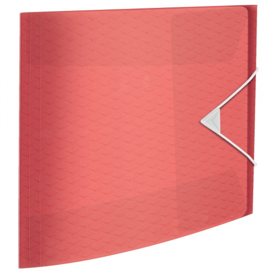 Mapa Plastic Cu Elastic Corai 150 Coli Reciclabila Colour'breeze Esselte