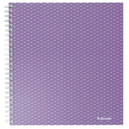 Caiet Birou Spira A5 80 File Aritmetica Lavanda Coperta Carton Colour'breeze  Leitz