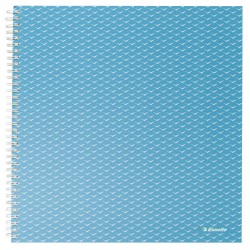 Caiet Birou Spira A4 80 File Aritmetica Albastru Coperta Carton Colour'breeze Esselte