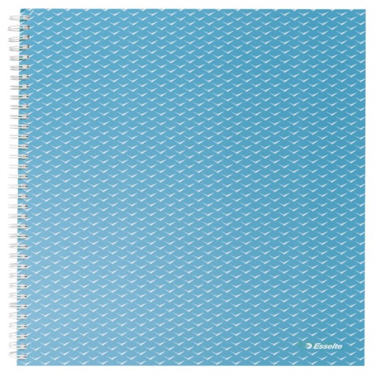 Caiet Birou Spira A4 80 File Dictando Albastru Coperta Carton Colour'breeze Esselte