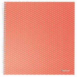 Caiet Birou Spira A4 80 File Dictando Corai Coperta Carton Colour'breeze Esselte