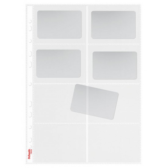 Folie Protectie A4 Pentru Carti De Vizita 10/set 105 Microni Ess