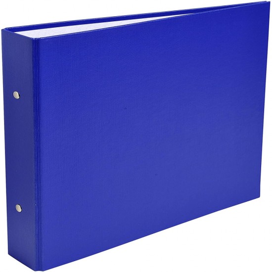 Caiet Mecanic A5 2 Inele 25mm Pp Albastru Exacompta