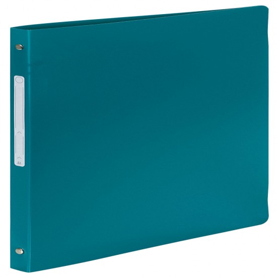 Caiet Mecanic A4 4 Inele 15mm/20mm Cop. Flex. Verde Exacompta