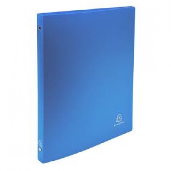 Caiet Mecanic A4 4 Inele 15mm/20mm Cop. Flex. Bleu Exacompta