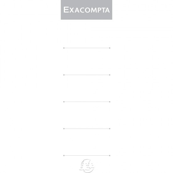 Etichete Biblioraft 7.5 Cm 10/set Exacompta