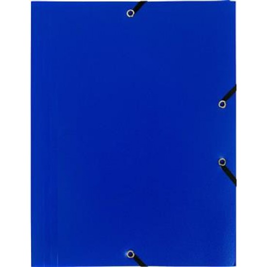 Mapa Plastic Cu Elastic A4 Albastru Exacompta