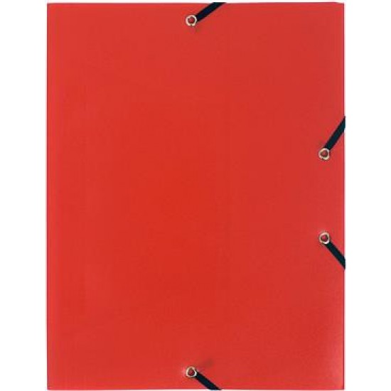 Mapa Plastic Cu Elastic A4 Rosu Exacompta