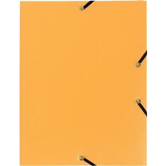 Mapa Plastic Cu Elastic A4 Galben Exacompta
