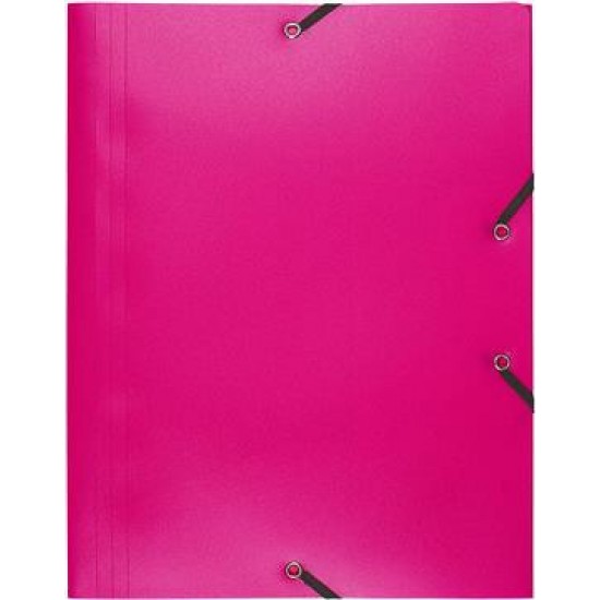 Mapa Plastic Cu Elastic A4 Roz Exacompta