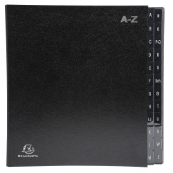 Mapa Semnaturi A-z Neagra Exacompta