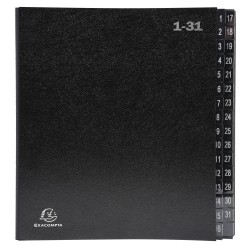 Mapa Semnaturi 1-31 Neagra Exacompta