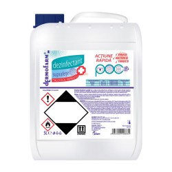 Solutie Dezinfectanta Farmec pentru Suprafete Dermofarm, 80% Alcool, 5 L