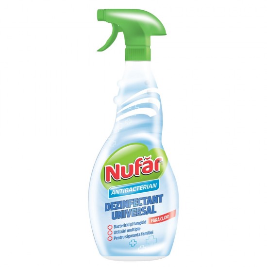 Dezinfectant Suprafete Cu Pulverizator 500ml Nufar Farmec