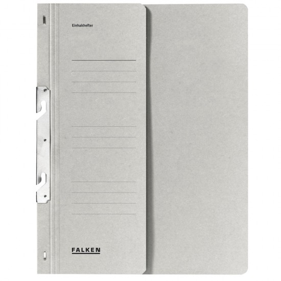 Dosar Carton Incopciat 1/2 Gri Falken/exacompta