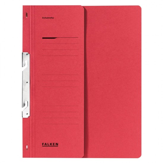 Dosar Carton Incopciat 1/2 Rosu Falken/exacompta