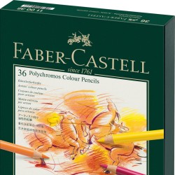 CREIOANE COLORATE 36 CULORI STUDIO POLYCHROMOS FABER-CASTELL