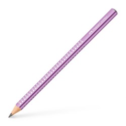 Creion Grafit B Sparkle Jumbo Violet 2023 Faber-castell