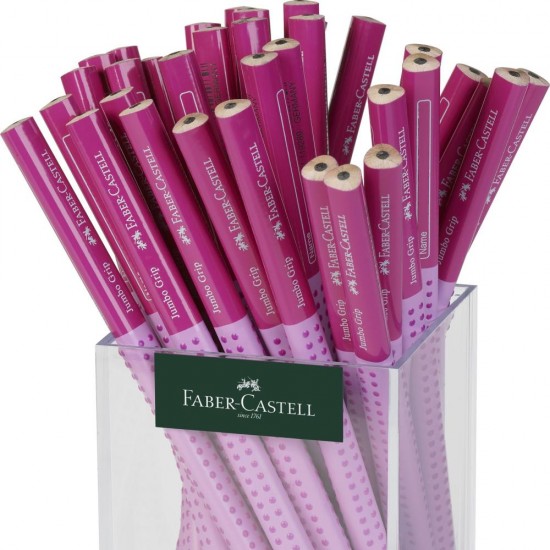 CREION GRAFIT FARA GUMA JUMBO TWO TONE ROZ 36 BUC CUTIE PLASTIC