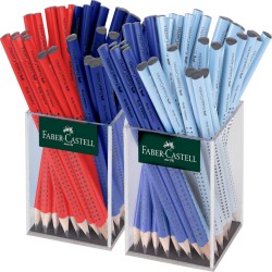 Creion Grafit Fara Guma Jumbo Grip 2 X 36 Cutie Plastic 2024 Faber-castell