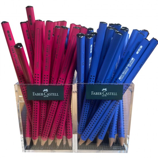 Display 72 Creioane Grafit Jumbo Grip Faber-castell