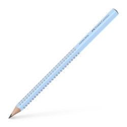 Creion Grafit B Jumbo Grip Bleu Sky Faber-castell