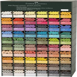 Modul Acrilic 720 Buc Creioane Pitt Pastel Faber-castel