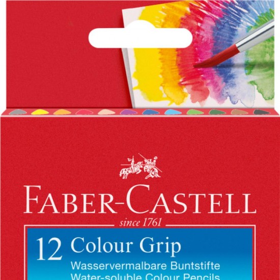CREIOANE COLORATE 12 CULORI GRIP 2001 FABER-CASTELL