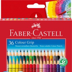 CREIOANE COLORATE 36 CULORI GRIP 2001 FABER-CASTELL