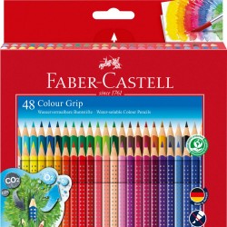 CREIOANE COLORATE 48 CULORI GRIP FABER-CASTELL