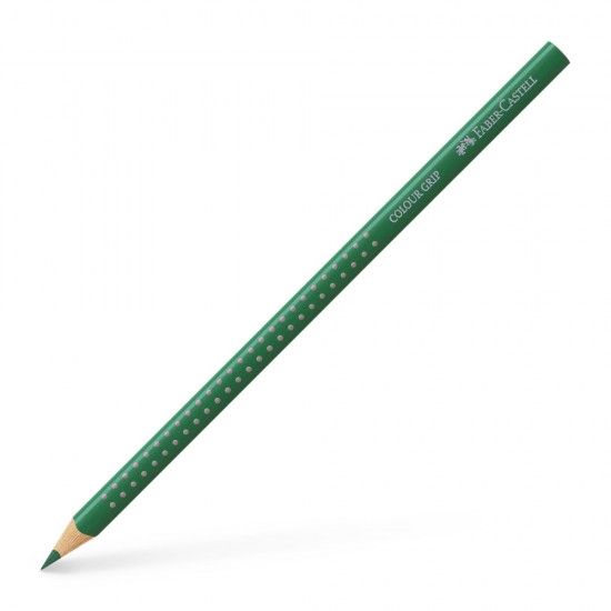 Creion Colorat Grip Verde Smarald Faber-castell