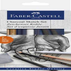Set Desen Carbune Faber-castell