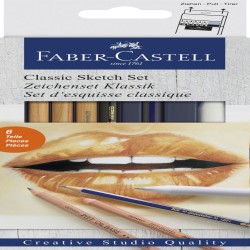 Set Desen 6 Buc Pentru Schite Faber-castell