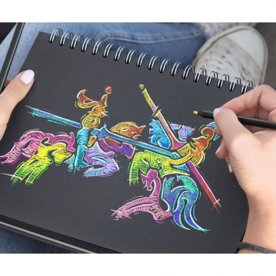 Set 36 Creioane Colorate Faber-Castell Black Edition, Triunghiulare, Lemn Negru, Creioane Faber Castell Black Edition, Creioane Colorate Black Edition, Creioane Colorate Corp Negru, Creioane Colorate Triunghiulare, Creioane Colorate Rezistente