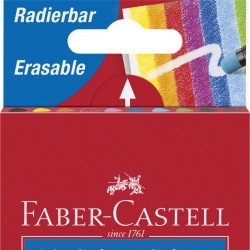 CREIOANE COLORATE 10 CULORI CU GUMA GRIP 2001 FABER-CASTELL