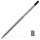 Creion Grafit B Faber-Castell Grip 2001, cu Radiera, Argintiu, Creion Faber Castell, Creion Grafit Faber Castell, Creion B Faber Castell, Creion Faber Castell Grip 2001, Creioane Faber Castell, Creioane Grafit Faber Castell, Creioane B Faber Castell