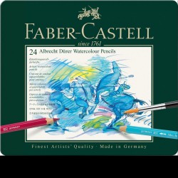 CREIOANE COLORATE ACUARELA 24 CULORI A. DURER FABER-CASTELL