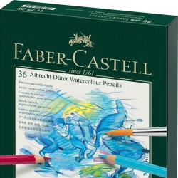 CREIOANE COLORATE ACUARELA 36 CULORI STUDIO DURER FABER-CASTELL