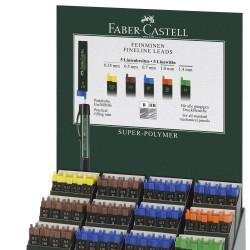 DISPLAY 144 BUC MINE CREION SUPER-POLYMER FABER-CASTELL