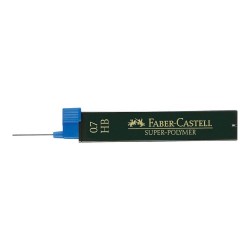 Mina Creion Mecanic Faber â€“ Castell Super â€“ Polymer, Mina 0.7 mm, HB, Mina pentru Creion, Mina de Tip HB, Mine pentru Creioane, Mine Faber-Castell, Mina Creion Rezistenta, Mine Creion Mecanic Ieftine, Mina pentru Creion