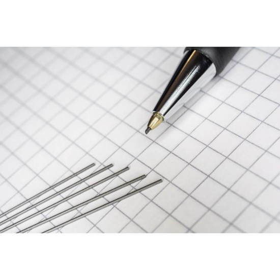 Mina Creion Faber – Castell Super – Polymer, 1 mm, B, 12 bucati/cutie, Mina pentru Creion, Mina de Tip B, Mine pentru Creioane, Mine Faber-Castell, Mina Creion Rezistenta, Mine Creion Mecanic Ieftine, Mina pentru Creion