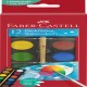 Acuarele 12 Culori 24mm + Pensula 2023 Faber-castell