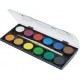 Acuarele 12 Culori 24mm + Pensula 2023 Faber-castell