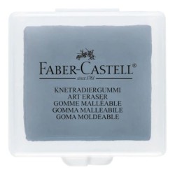 Radiera Gri Faber â€“ Castell Arta si Grafica, Rechizite Scolare, Radiera pentru Desen, Radiera Ieftina, Radiera Faber â€“ Castell, Radiera Scoala, Guma de Sters pentru Creion, Guma de Sters Faber Castell, Gume de Sters, Radiera cu Carcasa