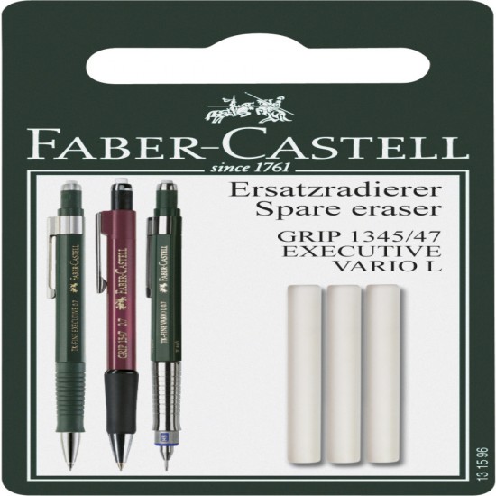 Radiera Rezerva 3 Buc Pentru Creion Mecanic 1345/47 Faber-castel