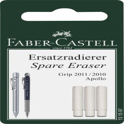 Blister 3 Buc Rezerva Radiera Pt Grip 2011 Faber-castell