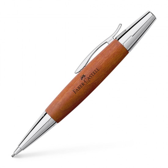 Creion Mecanic 1.4 Mm E-motion Pearwood/maro Deschis Faber-castel